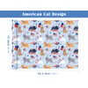 WRAPAHOLIC American Cat Wrapping Paper Roll - Mini Roll -
