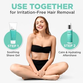 Bump Patrol For Her Calm and Hydrating Aftershave for Women – Razor Burn, Razor Bump Treatment and Encarnado Hair Treatment for Bikini Area – Axilas y