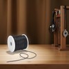 Cordoncino nero in nylon satinato da 1,5 mm x 45,4
