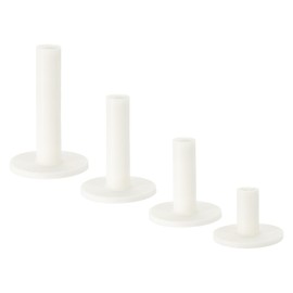 PATIKIL 1.5" 2.3" 2.6" 3.4" Rubber Golf Tees Outdoor Indoor High Training Driving Range Tees White 1 Set