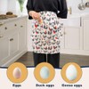 Egg Apron, Egg Collecting Apron with 12 Pockets for Fresh