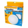 Sanelec Lampara Sobreponer Plafón Led Luz Fria 12w Sanelec Pack