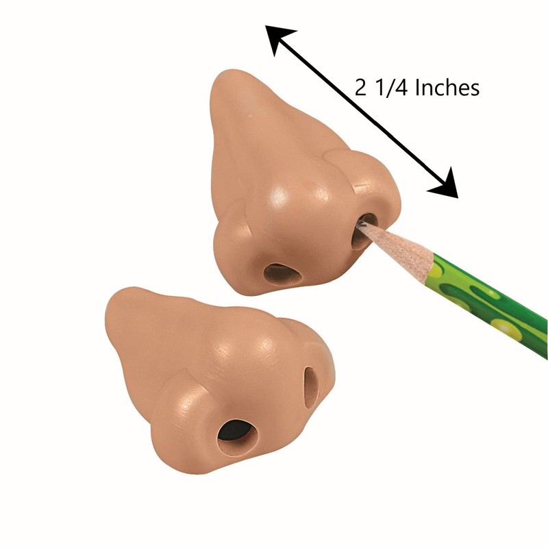 Oriental Trading Nose Pencil Sharpeners Pack of 3 Noses