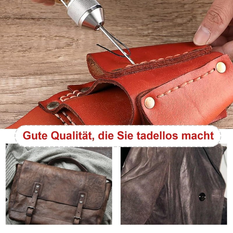 ANBOO Leather Sewing Set with Awl Tool & Sewing Awl