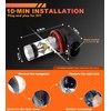 QIFANSAIL 2 Pcs Accord Fog Lights Bulbs Compatible with 2006-2022