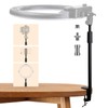TARION Table Light Tripod Clamp Tripod 35-62 cm Adjustable Light