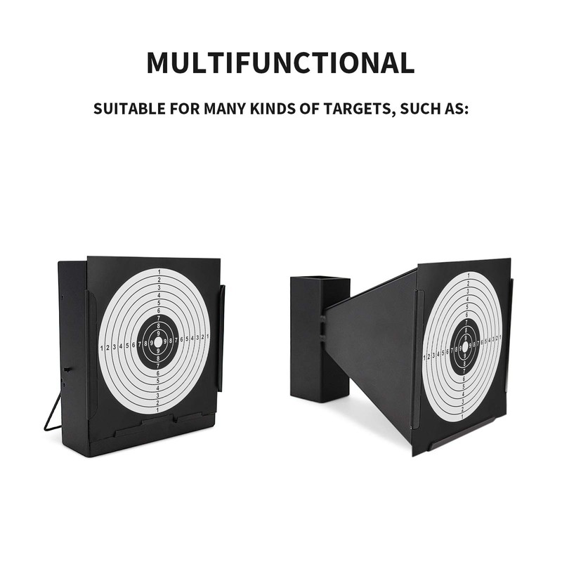 Huntvp 100pcs Paper Targets,for Rifles, Pistols, AirSoft, BB Pellet Guns