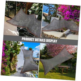 BESPORTBLE Shade Cloth Outdoor Garden Sunblock Mesh Netting with Grommets for Patio Greenhouse Car Barn and Chicken Coop UV Protection for Comfortable Outdoor Spaces