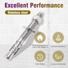 Horiznext 1/2 Concrete Anchors, 1/2 Stainless Steel Wedge Anchors for