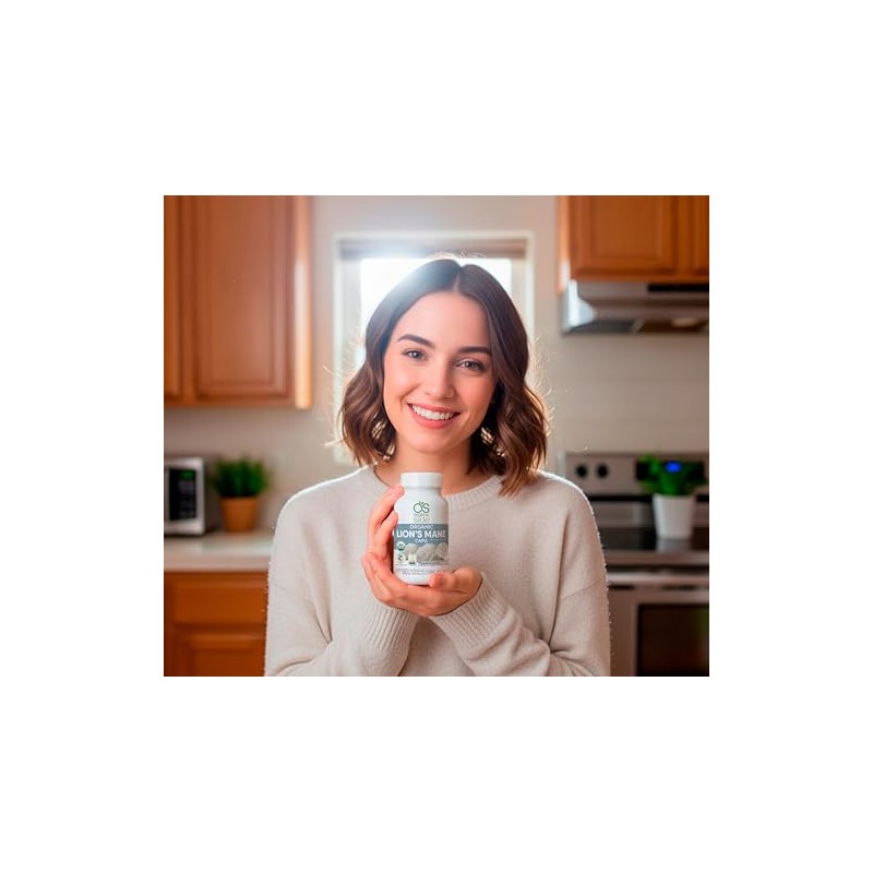 Organicside Cápsulas de Melena de León Orgánicas 60 Cápsulas Vegetales