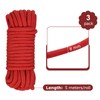 Soft Cotton Rope, 3 Pcs Red Cotton Rope & 1