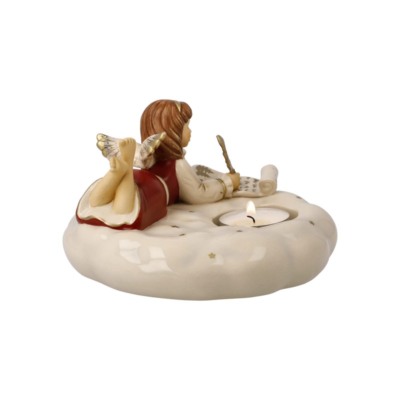 Goebel 41-659-29-1 Angel Letter to the Christ Child with Tea