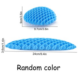 Fidget Worm Toy, slug Fidget Toy, Sensory Slug Fidget Toy, Fidget Toys for Kids & Adults, Resistance Fidget Toys Stress Anxiety Relief.(3D Elastic mesh - 4.7In)