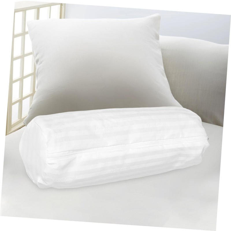 MERRYHAPY Neck Roll Pillow Case Comfortable Pillow Encasement Covers Cylinder