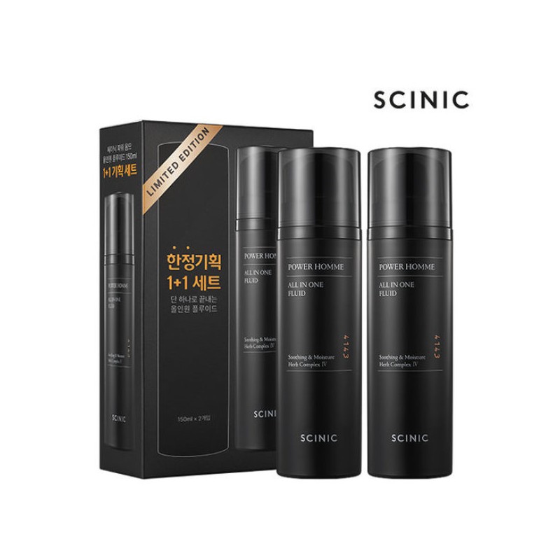 Cyinic 싸이닉 파워 옴므 올인원 플루이드 대용량 1 + 1