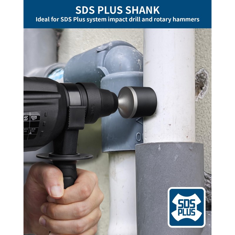 FIRECORE Powered Rubber Hammer, Rubber Mallet Hammer with SDS Plus