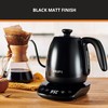 KRUPS Gooseneck Electric Kettle: 1L Stainless Steel, 1350W Fast Boiling,