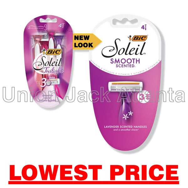 Bic Soleil Smooth Scented (4 razors per package) - BUY MORE AND SAVE 30%!!