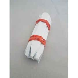 5" X 5/8" Plastic Plant Labels, 100 Count, Tags