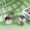 Cotton Swab Holders 304 Stainless Steel Light Luxury Dustproof Cotton