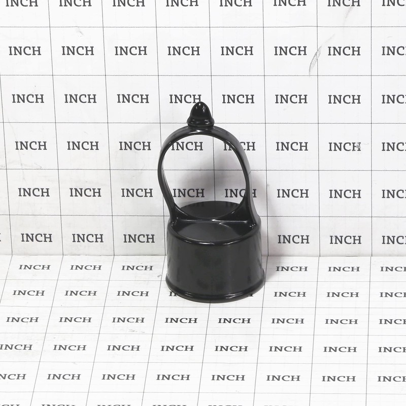 Plum Fittings Black Chain Link Fence Loop Caps 1 5/8"