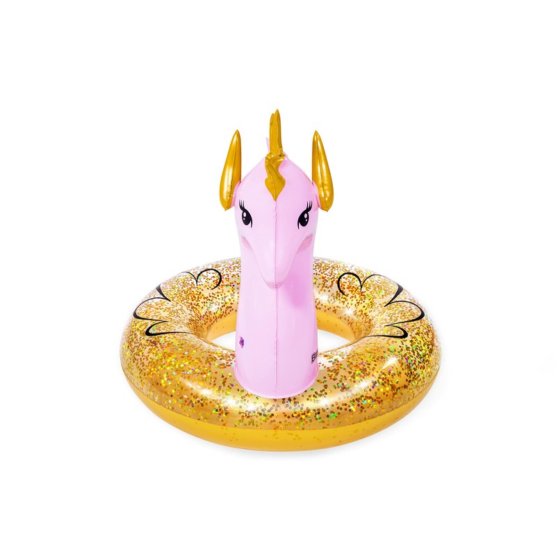 Bestway Swimming Ring "Glitter Seahorse" Diameter 115 x 104 cm