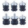 Haishine 6Pcs Isolater Buffer Mounts Set fit for Husqvarna 268