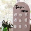 Eurteka Diaper Pong Game Decal