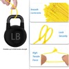 25 Count 10 Inch Reusable Cable Ties Yellow ?Heavy Duty