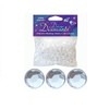 Eleganza 12mm Décor Diamante Diamonds 28g No.43, Number 43 Clear