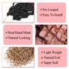 QIDESHENG 18" Goddess Locs Crochet Hair Extensions - 8 Packs
