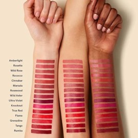 ILIA - Lápiz labial de bloque de color, no tóxico, vegano, libre de crueldad, maquillaje limpio (Amberlight (Bardot Nude))