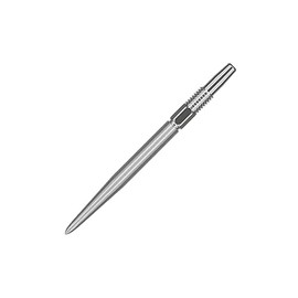 Target Darts Unisex's Swiss Darts Points, Silver, 30mm