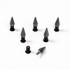Fairing Bolt Kit,Smooth Round Pointed Screws,Universal Motorcycle Windshield Aluminum Alloy