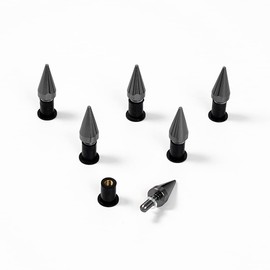 Fairing Bolt Kit,Smooth Round Pointed Screws,Universal Motorcycle Windshield Aluminum Alloy Bolt Fit for Yamaha YZF600R Thundercat 1996-2007-Titanium