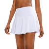 ThreeH Women's Tennis Skirts Stretch High Waisted Golf Skorts Running