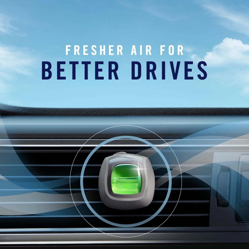 Febreze AUTO Air Freshener Vent Clip Ember, 07 oz. Car