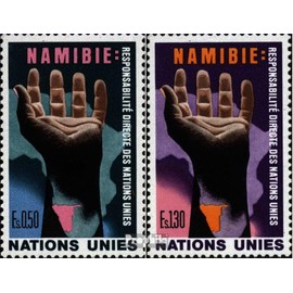 UN - Geneva 52-53 (complete.issue.) fine used/cancelled 1975 Namibia-Help (Stamps for collectors)