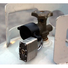 Aftermarket Anti-theft Security Lock Opd 1-5/16" Acme Grill Bbq Propane Tank 20lb 30lb 40lb