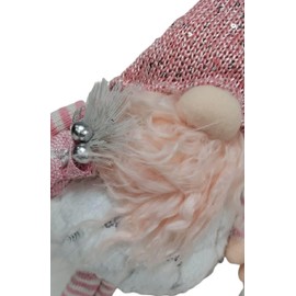 Pink Standing Christmas Gonk (66 cm) 1 Pc. - Adorable Assorted Designs, Perfect Festive Decor for Home, Office, Gift, & More