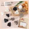 obeoby 12Pcs 1.6-In Small Hair Claw Clips for Women Girl