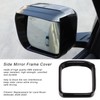 1 Pair Left Right Rear View Mirror Frame Cover Side