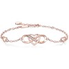Infinity for Women S925 Sterling Silver Bracelet Summer Beach Bracelet