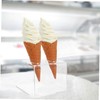 DOITOOL Ice Cream Stand Snack Stand Ice Cream Holder Cone