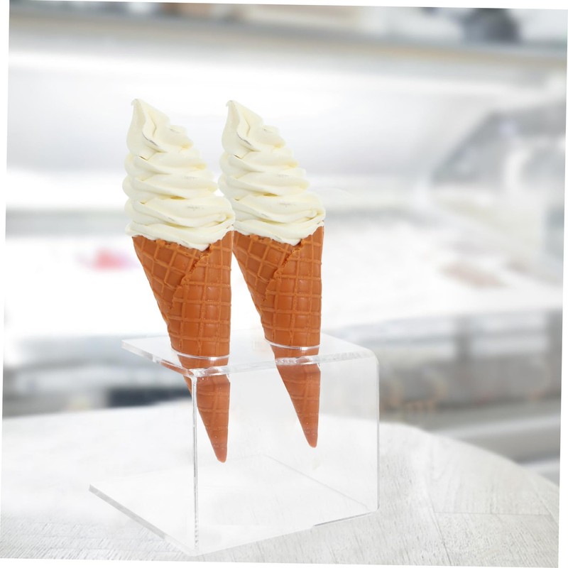 DOITOOL Ice Cream Stand Snack Stand Ice Cream Holder Cone