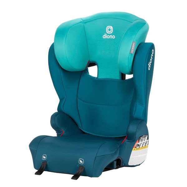 Diono Cambria 2XT XL, Dual Latch Connectors, 2-in-1 Belt Positioning Booster Seat, High-Back to Backless Booster with Space and Room to Grow, 8 Years 1 Booster Seat, Blue Razz Ice