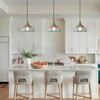 ZEYQLQZQ Glass Pendant Light Modern Pendant Lighting Fixtures Vintage Hanging