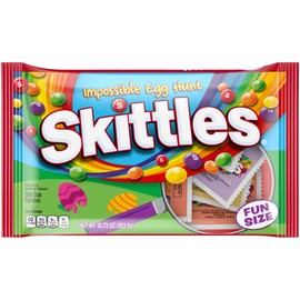 Skittles Fun Size Impossible Egg Hunt Chewy Easter Candy oz Bag, Original, 10.72 Ounce