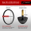Finсci Bike Inner Tubes 29 x 2.125-2.35 Inch - 48mm