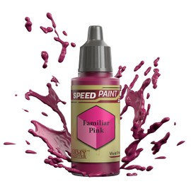 The Army Painter Speedpaint Familiar Pink 2.0, Single Model Building Acrylic Paint, 18 ml, Single Layer Paint Solution for Fantasy Tabletop Miniatures Like Warhammer 40k Figures and DnD Miniatures